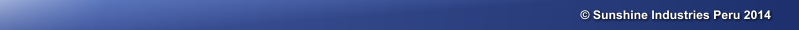 � Sunshine Industries Peru 2014