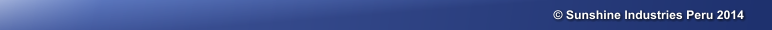 � Sunshine Industries Peru 2014